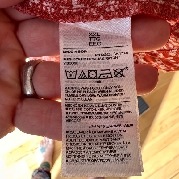 Old Navy floral dress size XXL - Picture 4 of 5